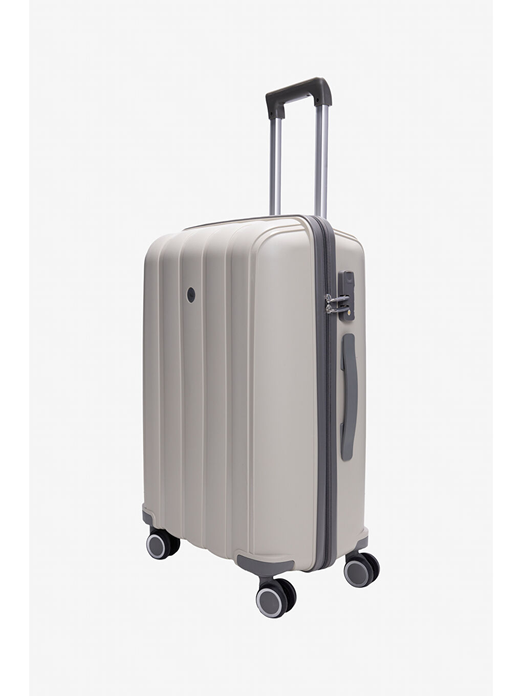 Erkek Bej Orta Boy Valiz-1