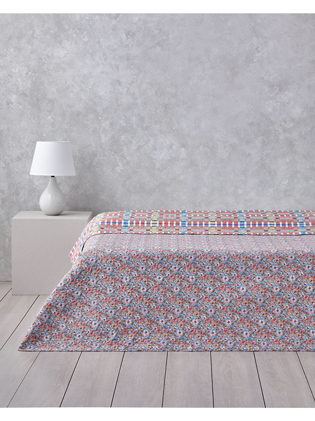 Ruby Blossom Çift Kişilik Çok Amaçlı Örtü 200x220 cm Kırmızı