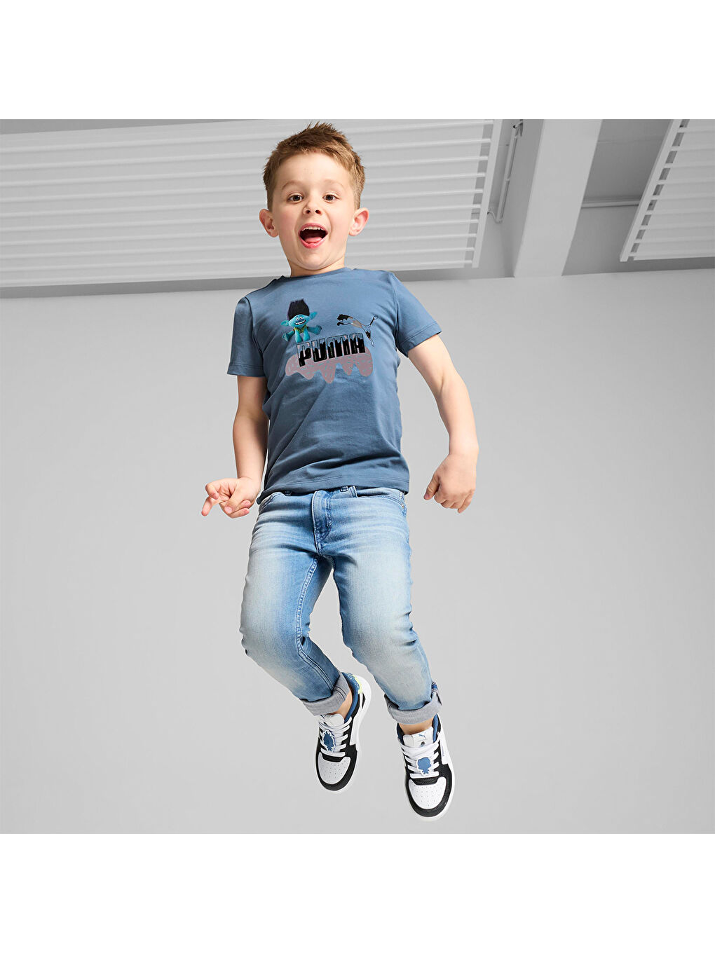 X Trolls Erkek Çocuk Mavi Tişört-2