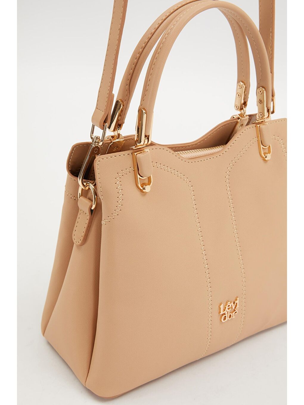 Bej Nude  Kadın Omuz Çantası 930203-2