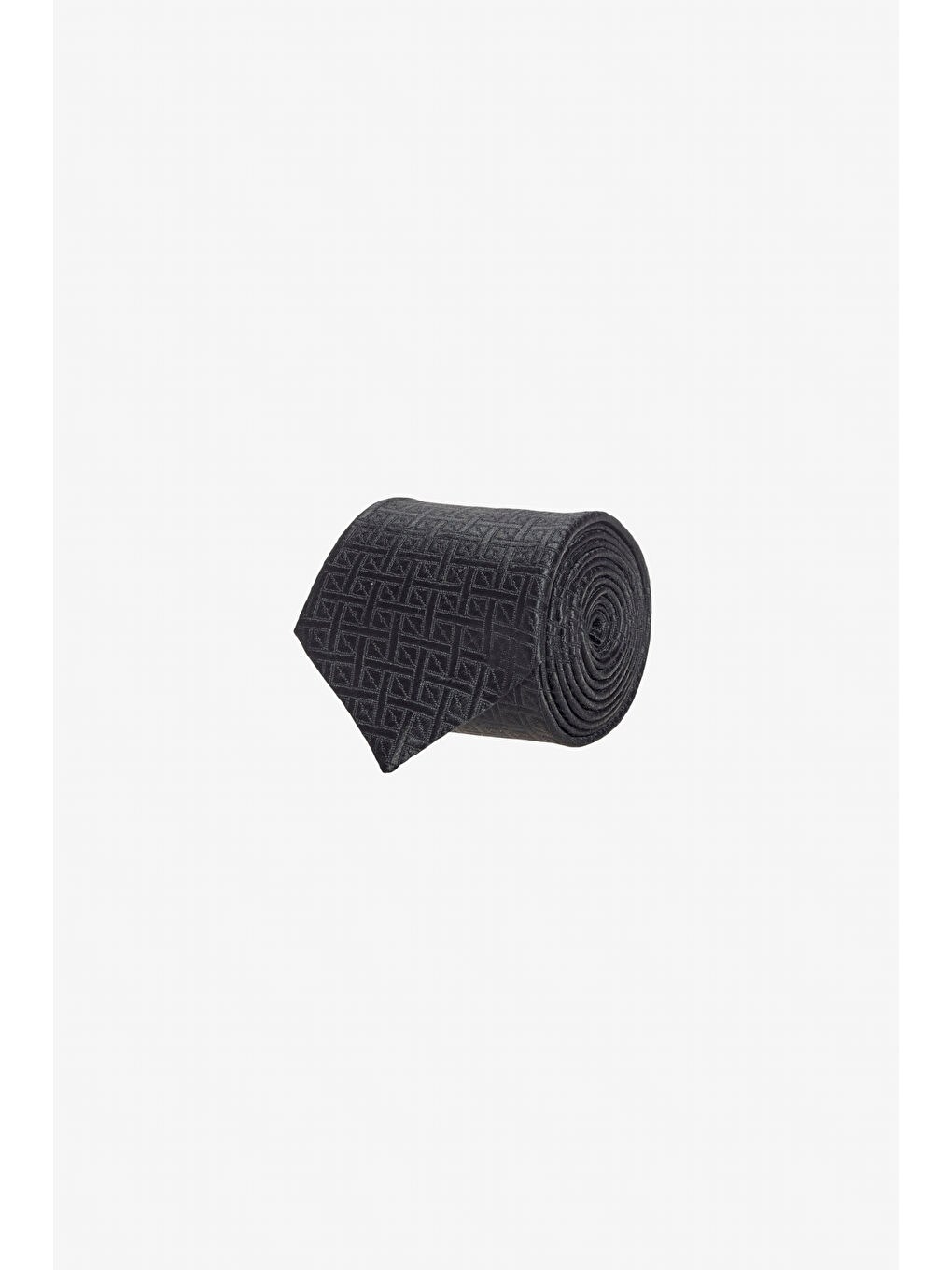 Erkek Siyah Desenli Kravat