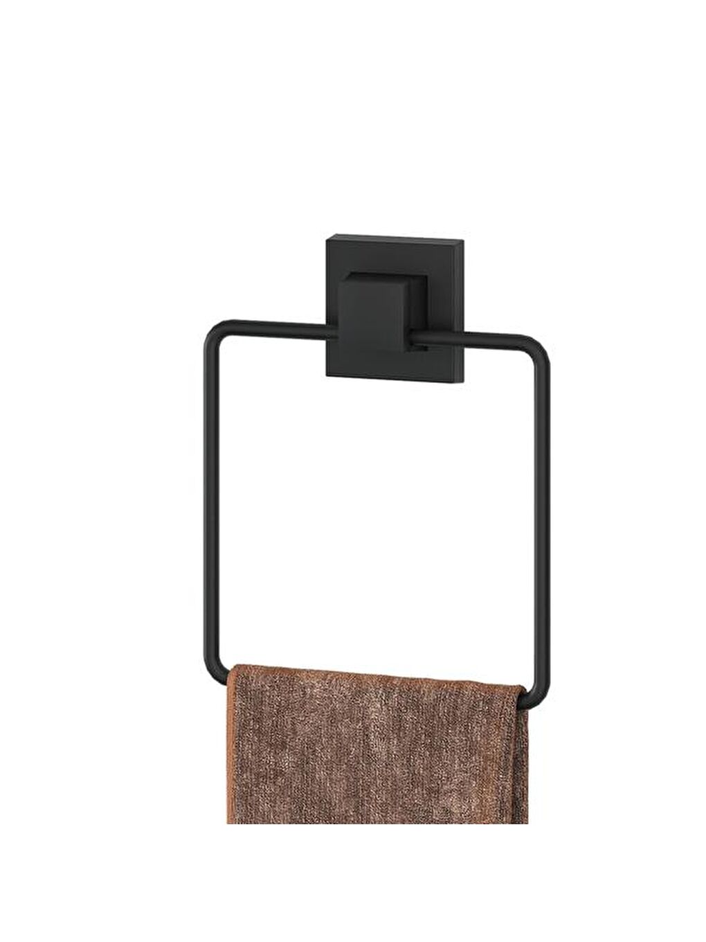 Siyah Easy Fix Kare Havluluk-4