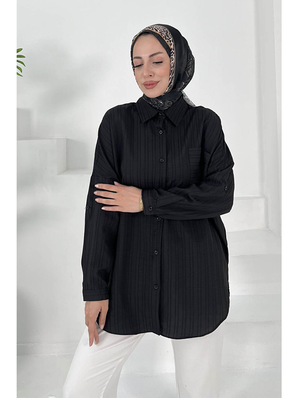 Tek Cepli Tunik Siyah - 27018