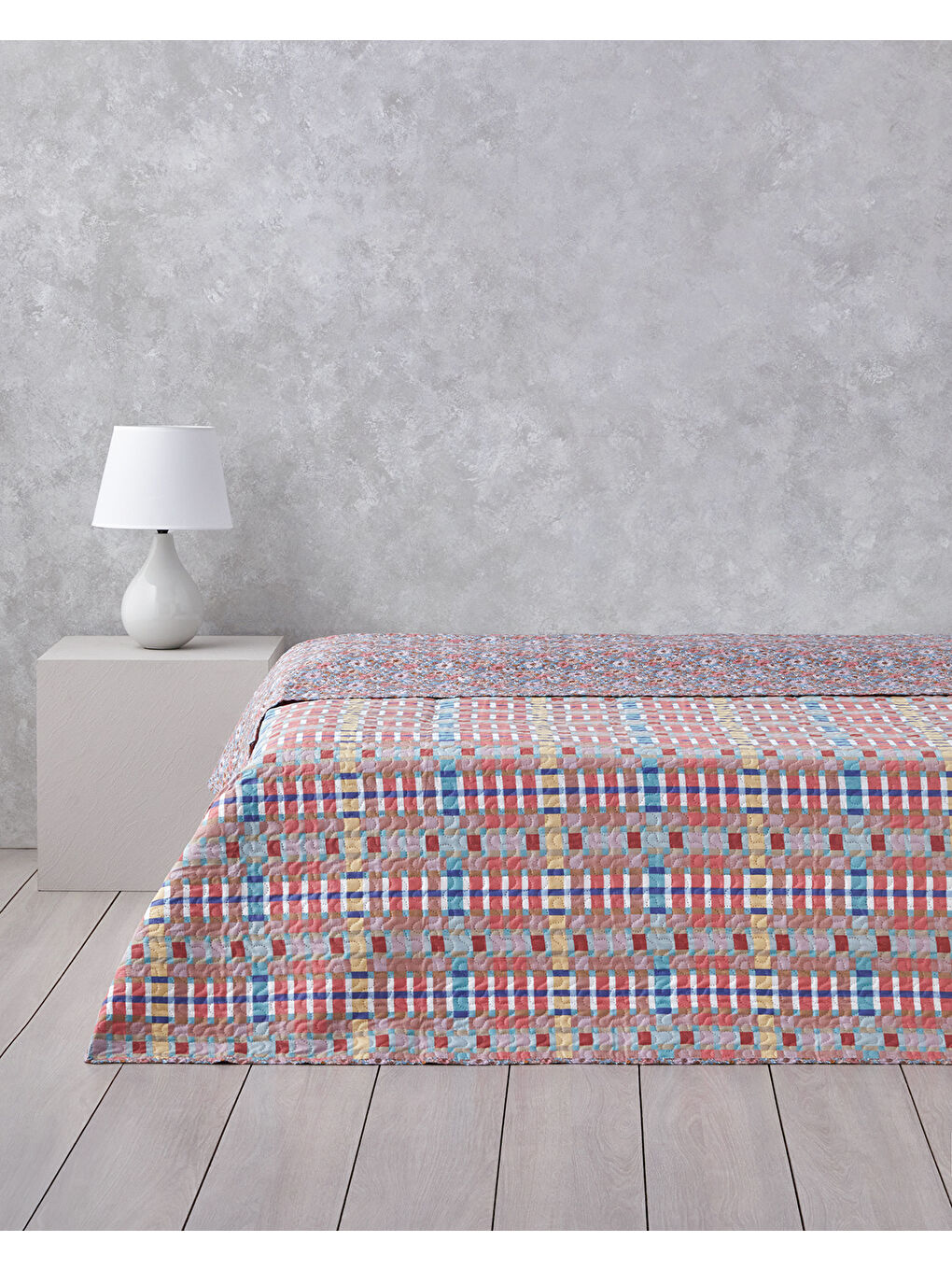 Ruby Blossom Çift Kişilik Çok Amaçlı Örtü 200x220 cm Kırmızı-1