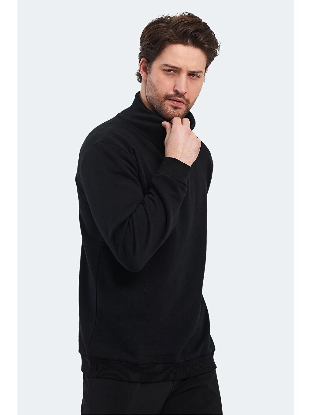 SLAZENGER Siyah KERMAN I Erkek Sweatshirt Siyah - 2