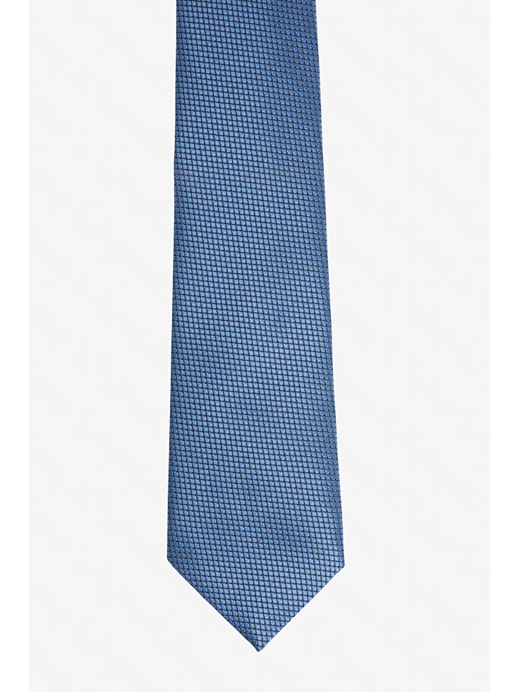Erkek Açık Mavi Desenli Kravat-1