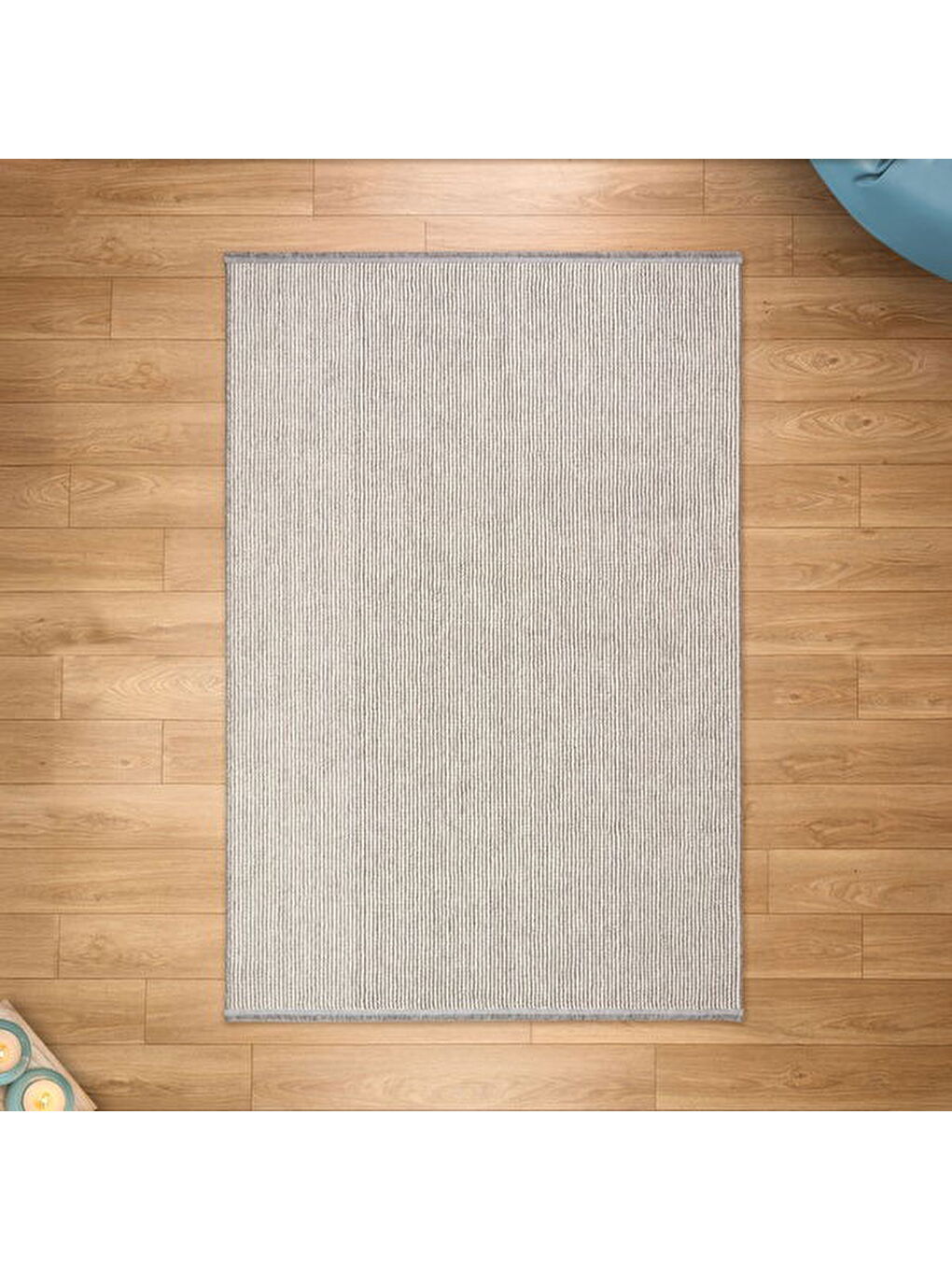 Evidea Soft Otantik Dekoratif Halı - Gri - 160x230 cm
