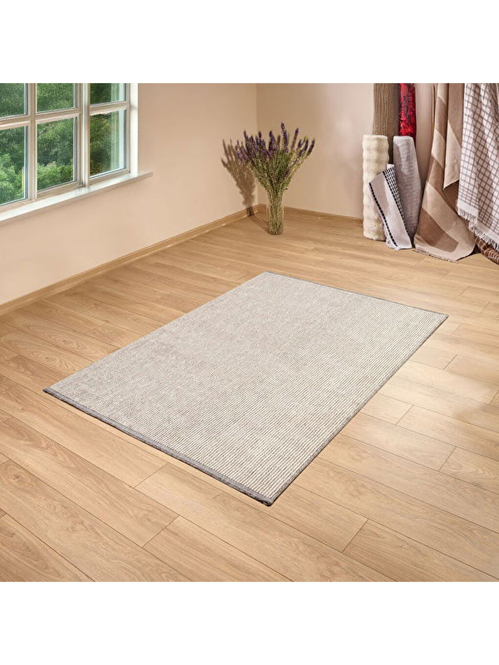 Evidea Soft Otantik Dekoratif Halı - Gri - 160x230 cm - 3
