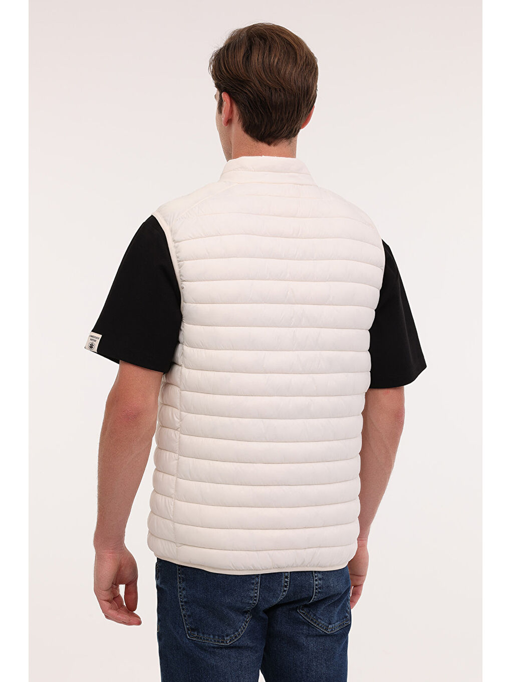 Bej ML STAR 4WEST 5PR Ekru Erkek Yelek-1