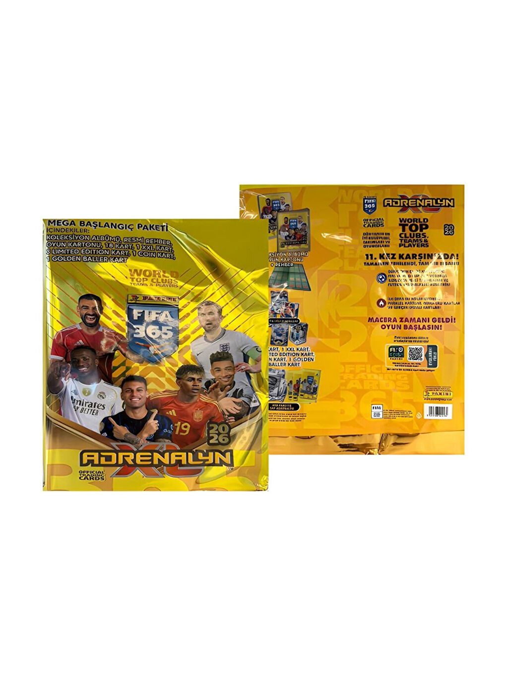 FIFA 365 Adrenalyn XL 2026 Mega Başlangıç Paketi