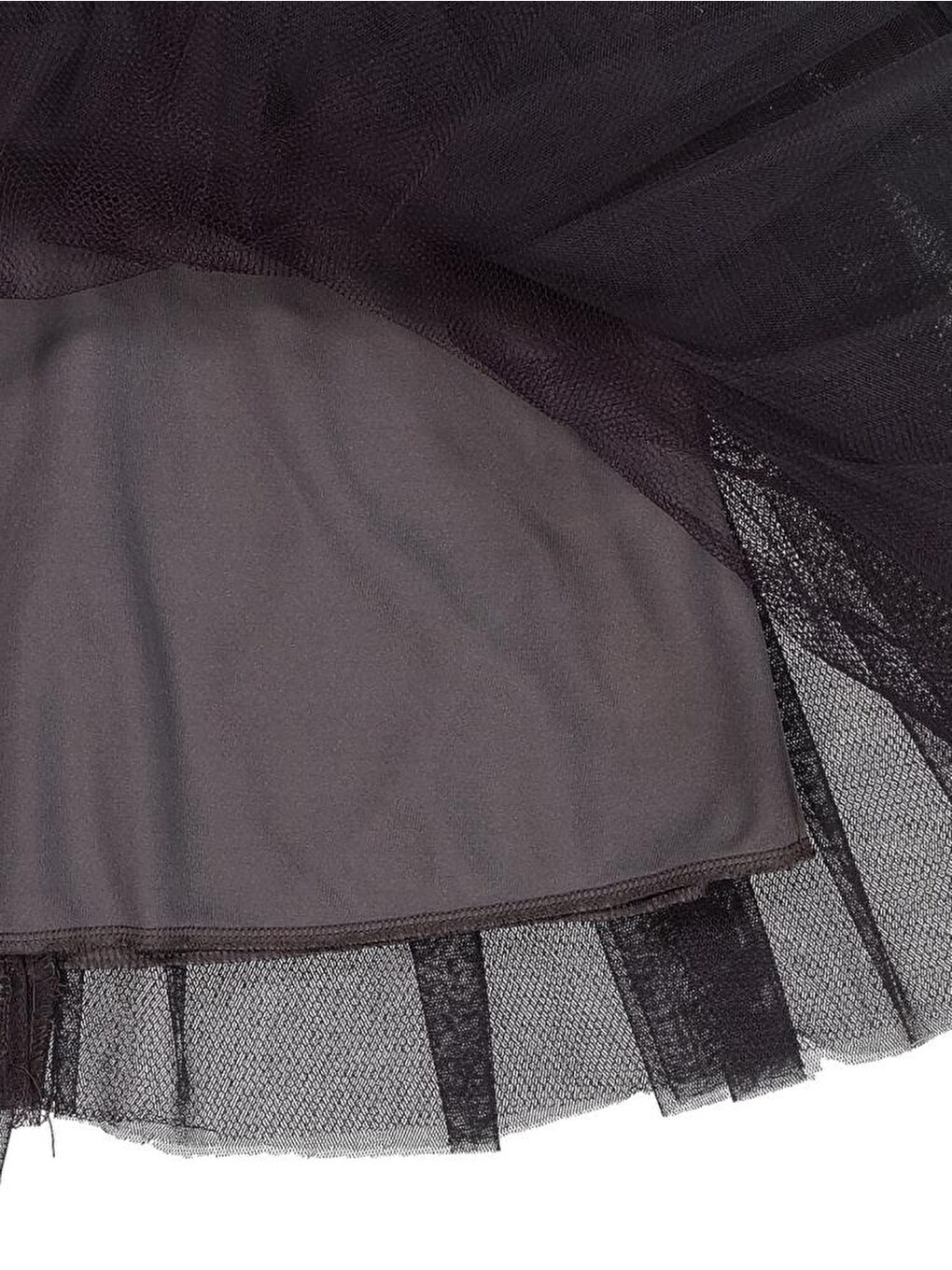 Antrasit Girls Fiyonklu 6-9 Yaş Elbise - Gri 7-8 Yaş-2