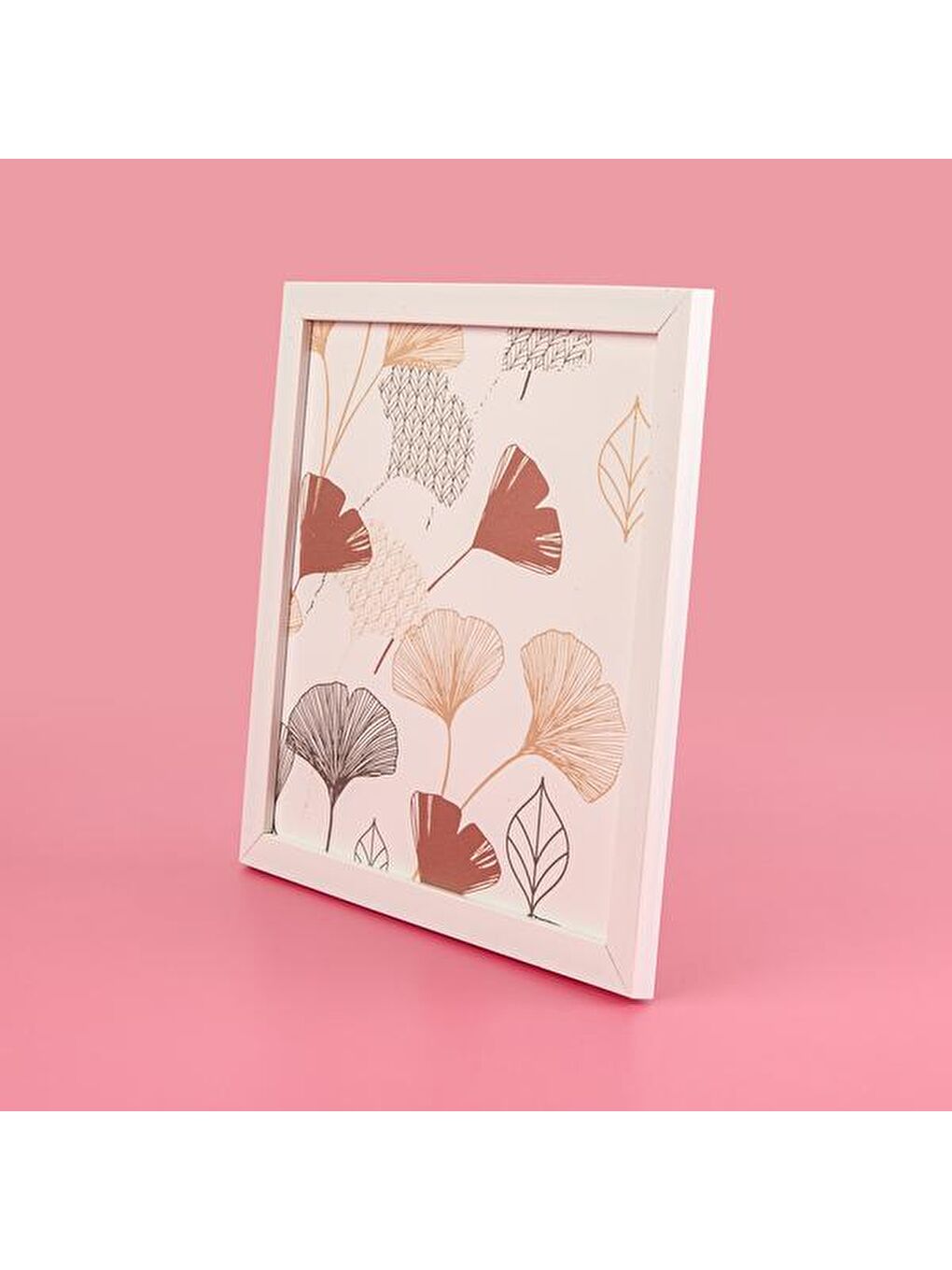 Pembe Deco Melagne Tablo - Somon - 30x30 cm-3