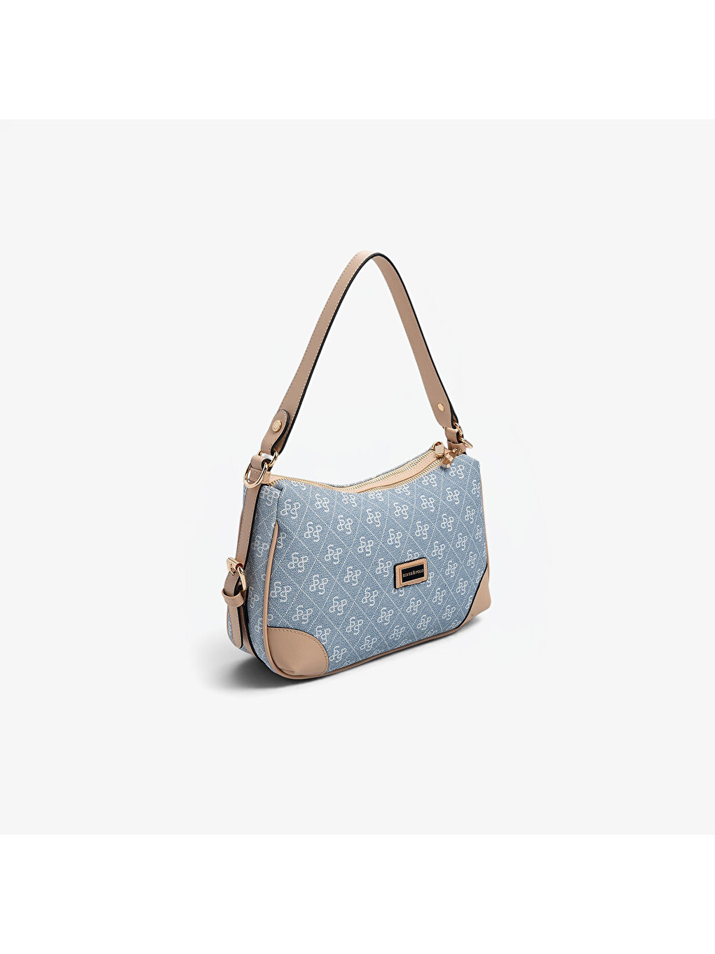 Lacivert Kadın SP1269-M178 SILVER POLO Omuz Çantası Mavi-Ten-1