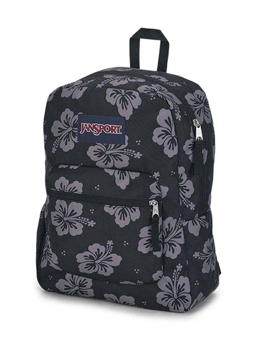 Jansport Siyah Cross Town Unisex Sırt Çantası Siyah Baskılı