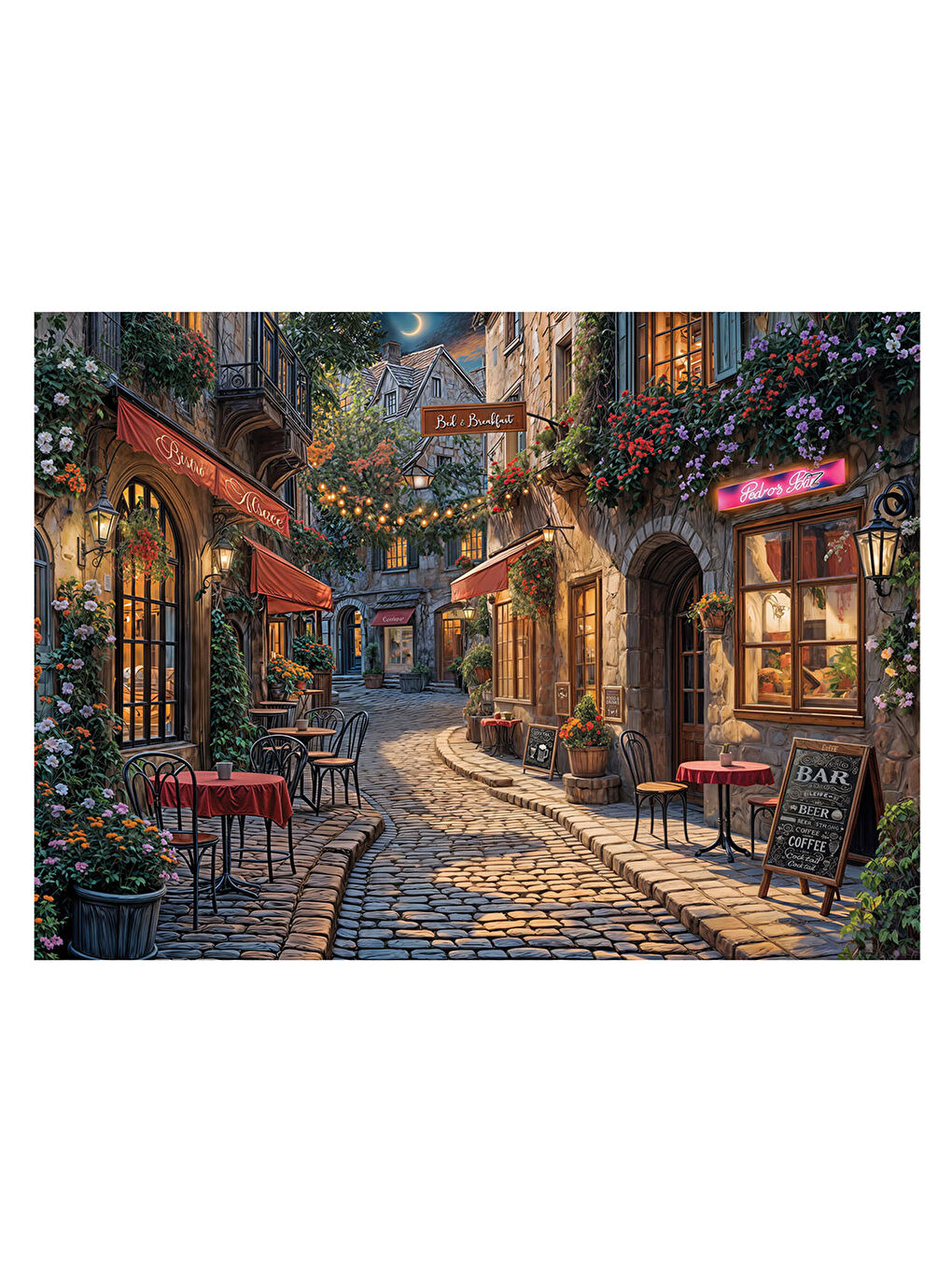 Puzzle 1000 Parça Barlar Sokağı 1208-1