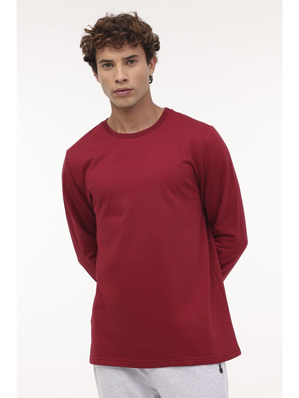 MB SN290 16BTS103 4PR Bordo Erkek Sweatshirt