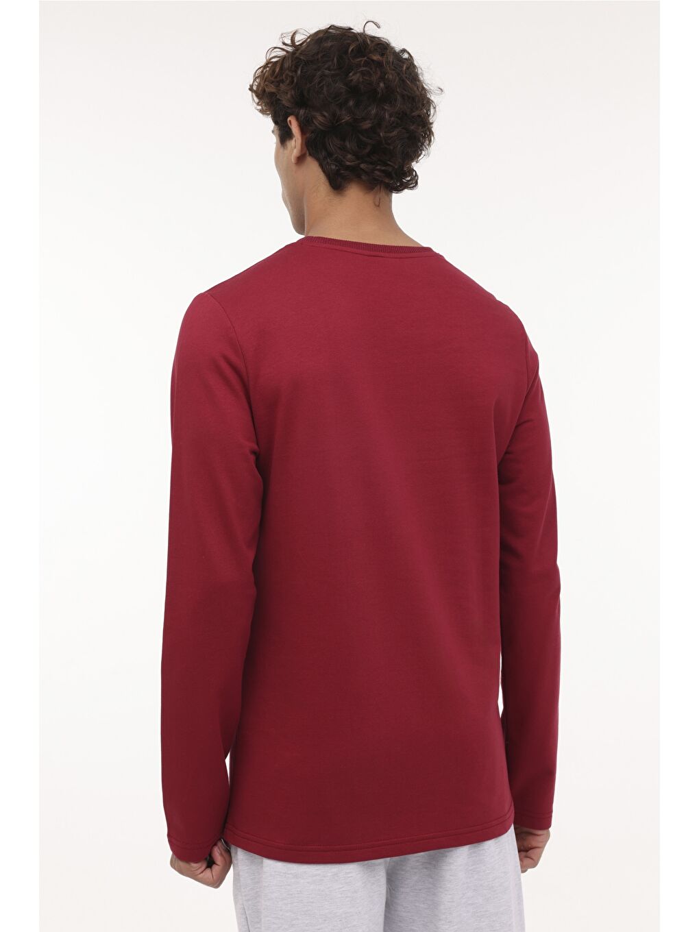MB SN290 16BTS103 4PR Bordo Erkek Sweatshirt-1