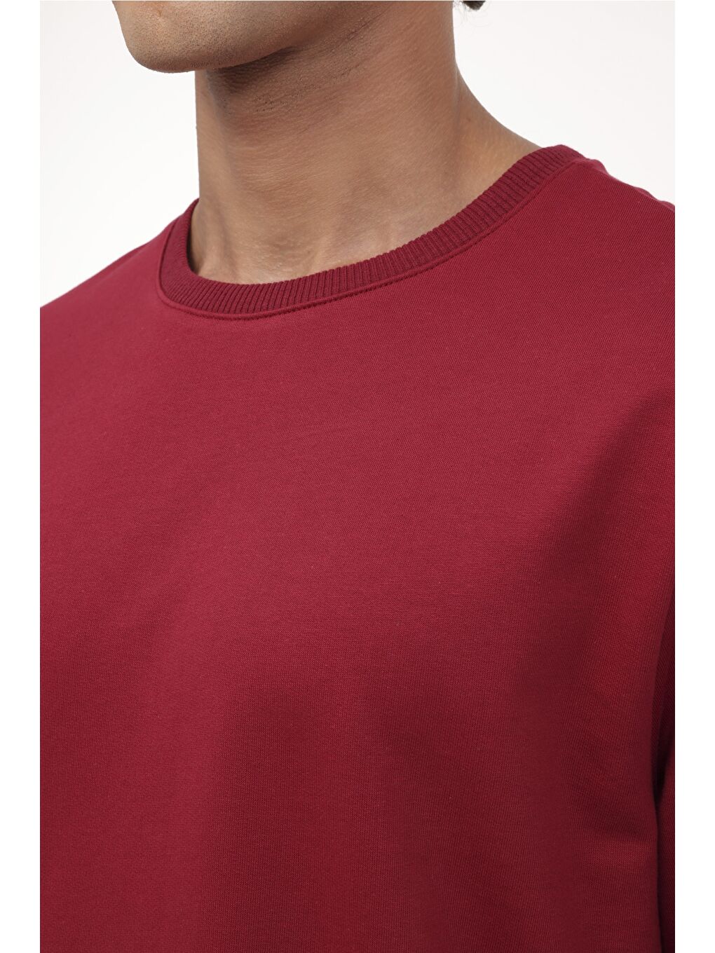MB SN290 16BTS103 4PR Bordo Erkek Sweatshirt-3