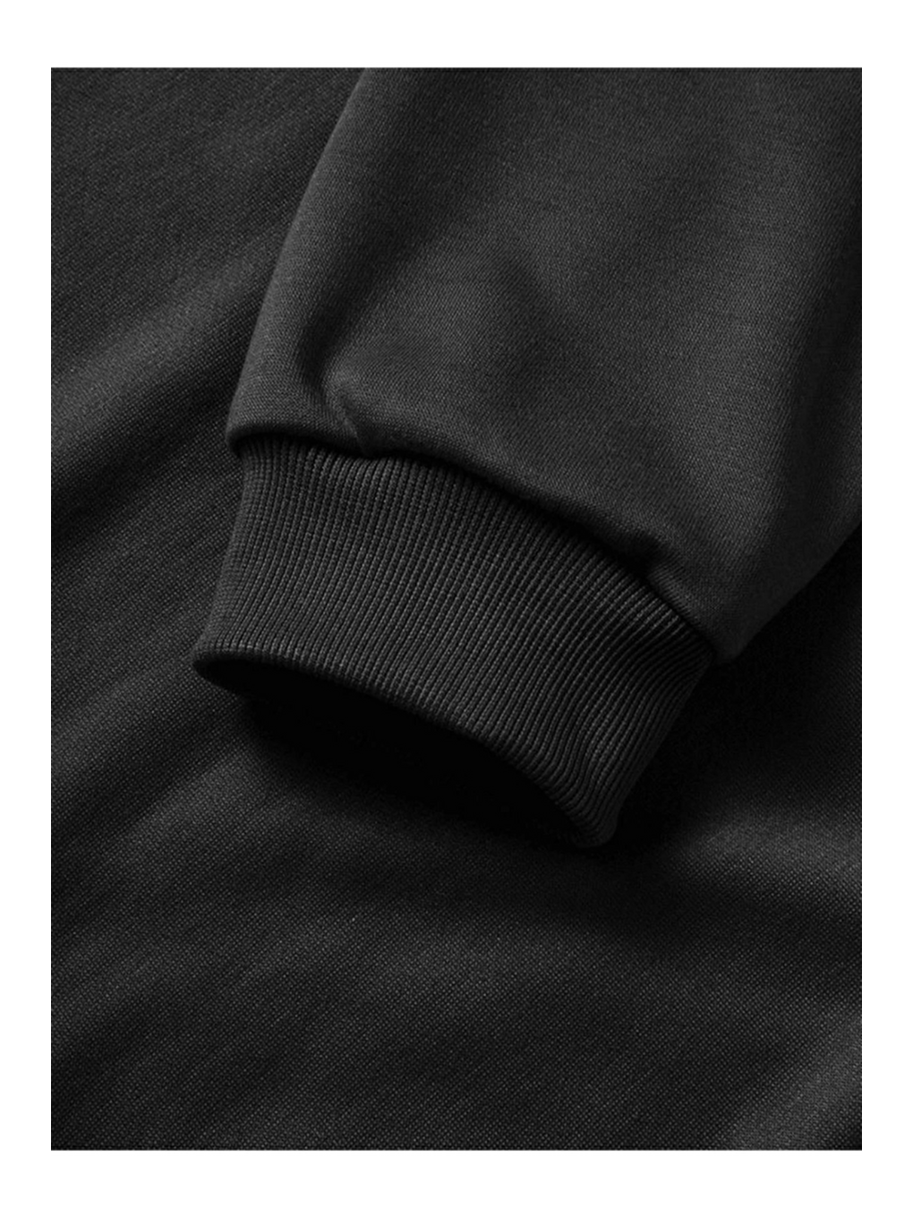 10 Kasıma Özel Üç İplik Kapüşonlu Baskılı Sweatshirt - Siyah-2