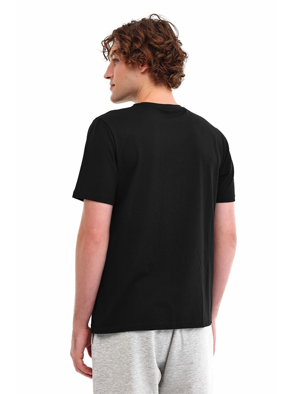 MB PAM C 11SN220 5PR Siyah Erkek Kısa Kol Tişört-1