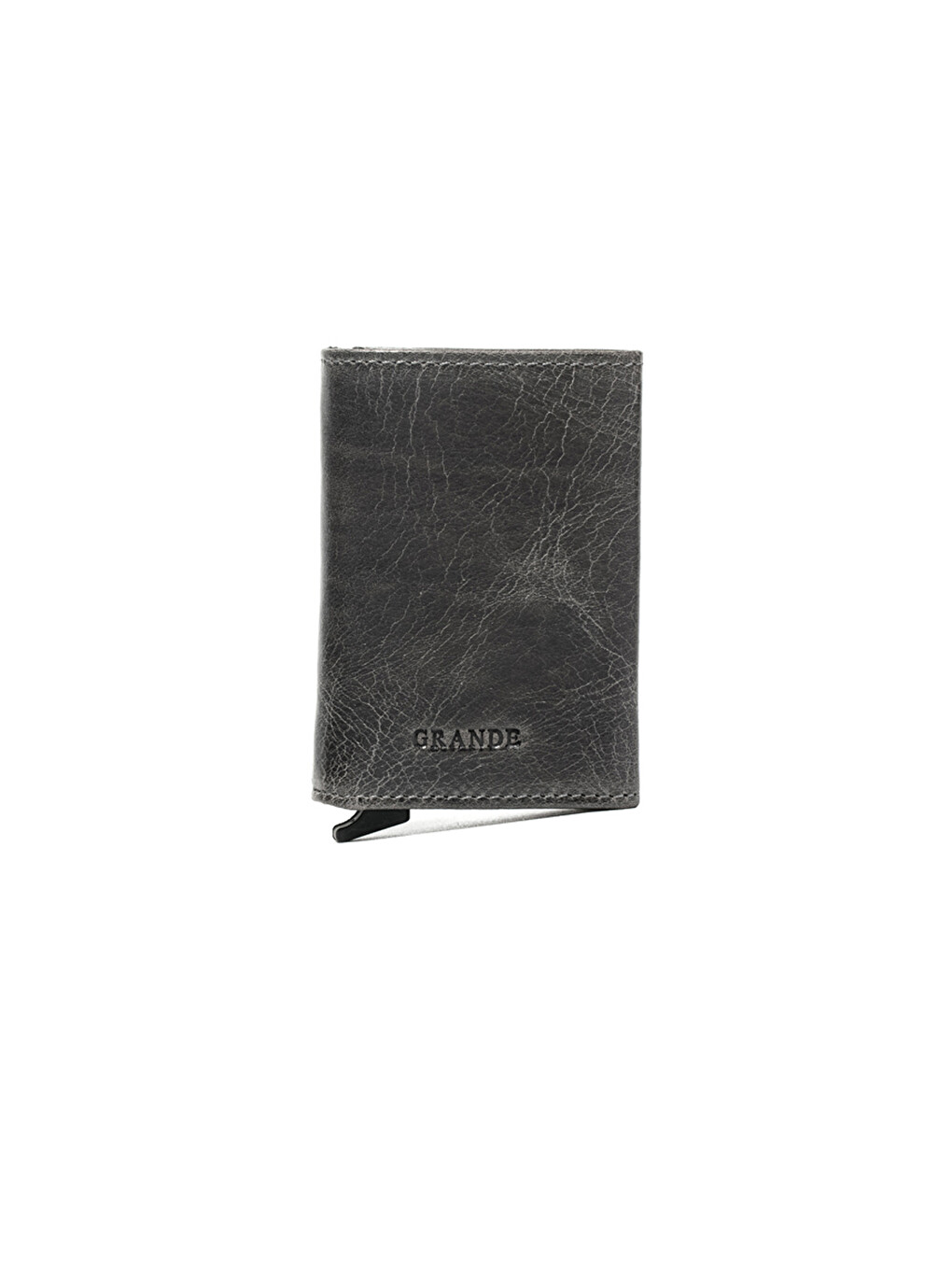 Gri Unisex Cüzdan & Kartlık 725 Deri Cüzdan Kartlık
