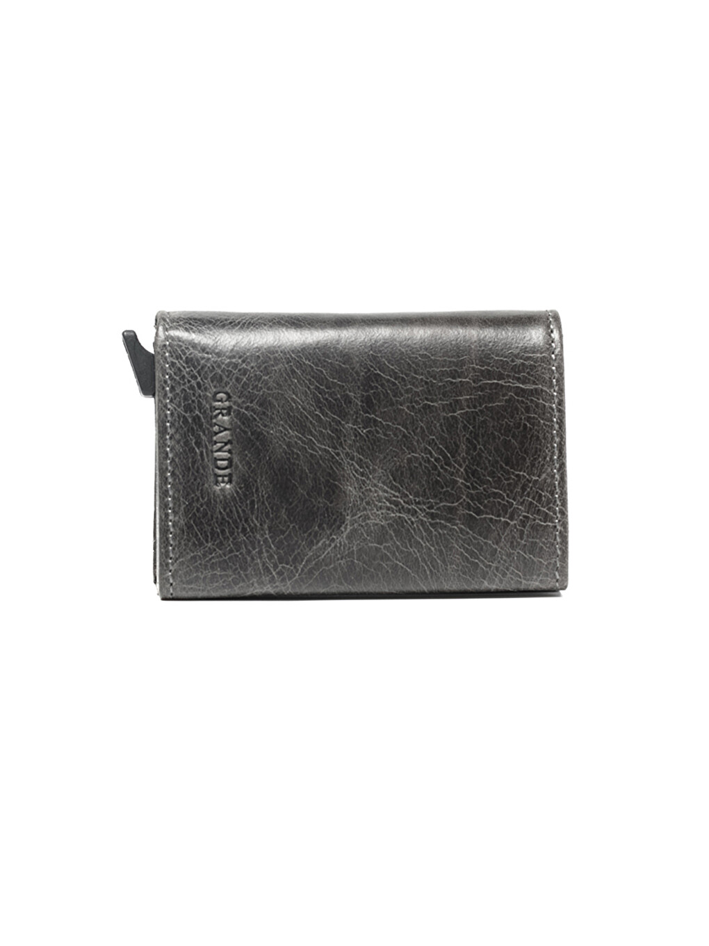 Gri Unisex Cüzdan & Kartlık 725 Deri Cüzdan Kartlık-1