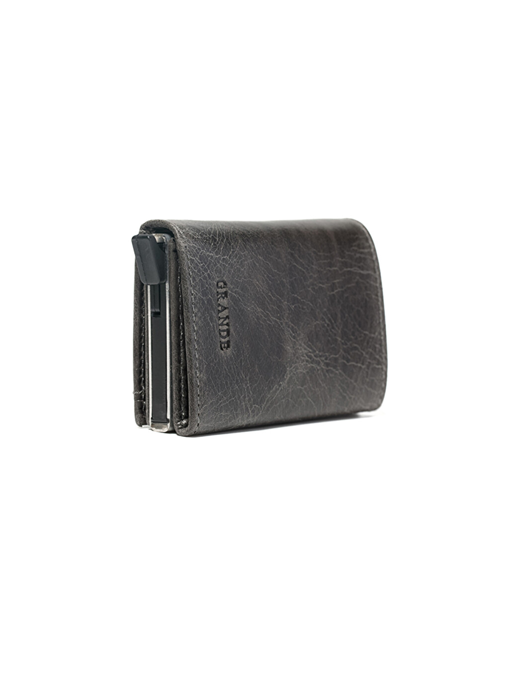 Gri Unisex Cüzdan & Kartlık 725 Deri Cüzdan Kartlık-2