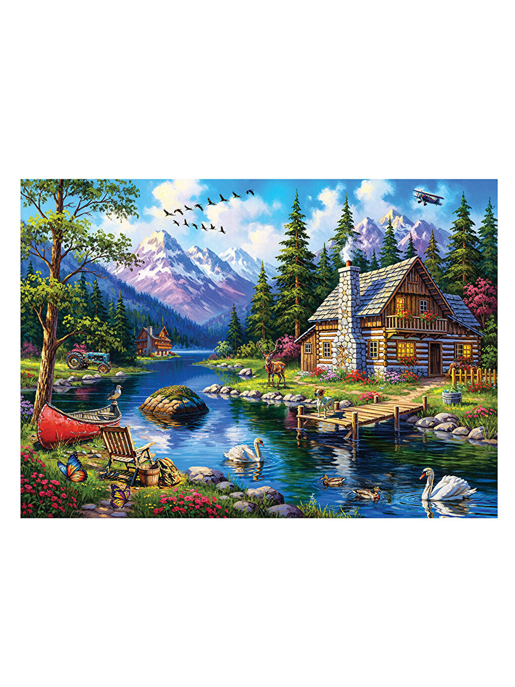 Puzzle 3000 Parça Dereboyu 4937-1
