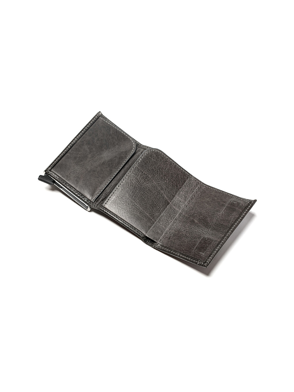 Gri Unisex Cüzdan & Kartlık 725 Deri Cüzdan Kartlık-6