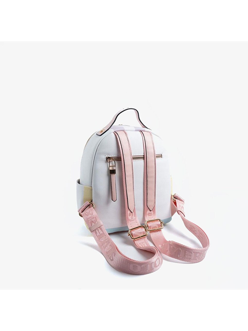 Beyaz Kadın SP1130-M71 SILVER POLO Sırt Çantası Lila-Pembe-3