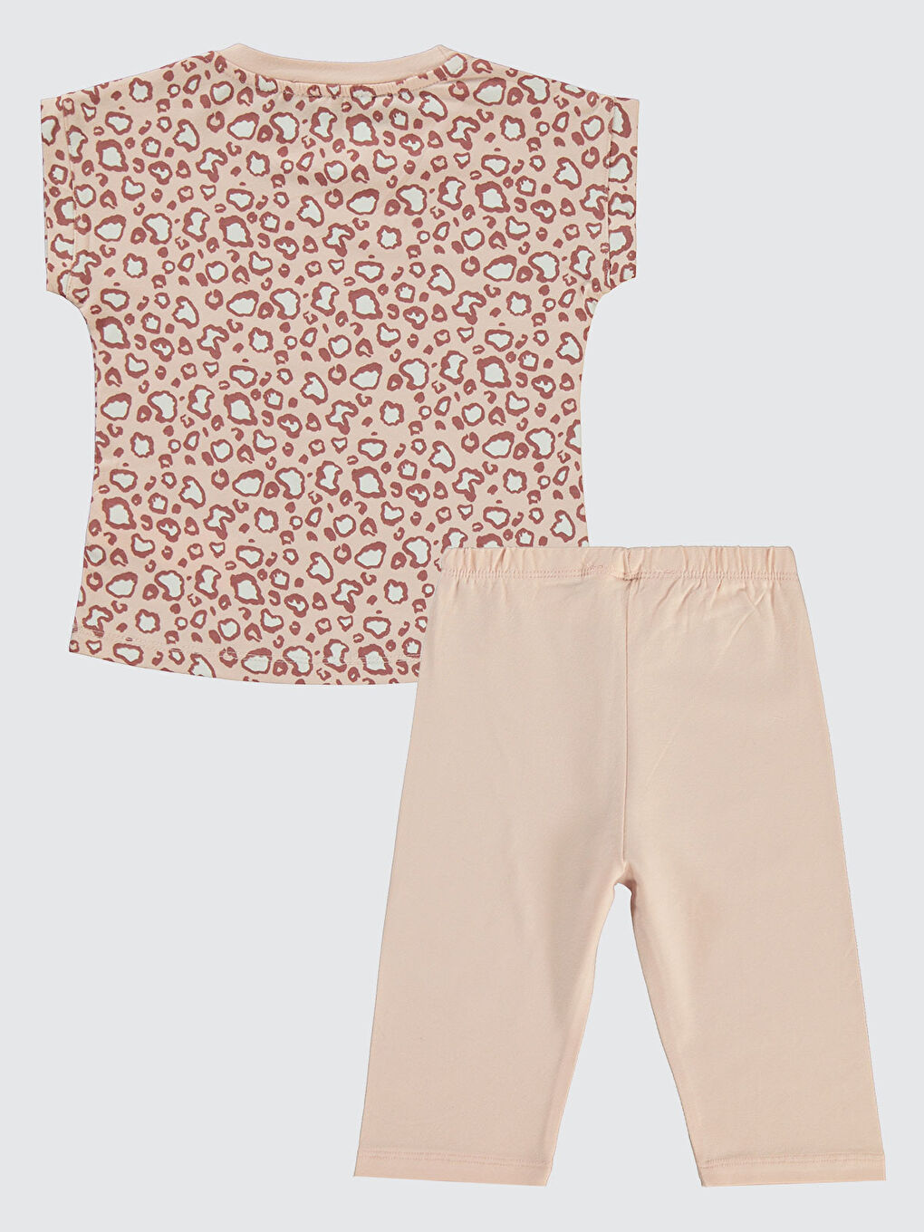 Pembe Girls Kız Çocuk Takım 2-5 Yaş Açık Pudra-1