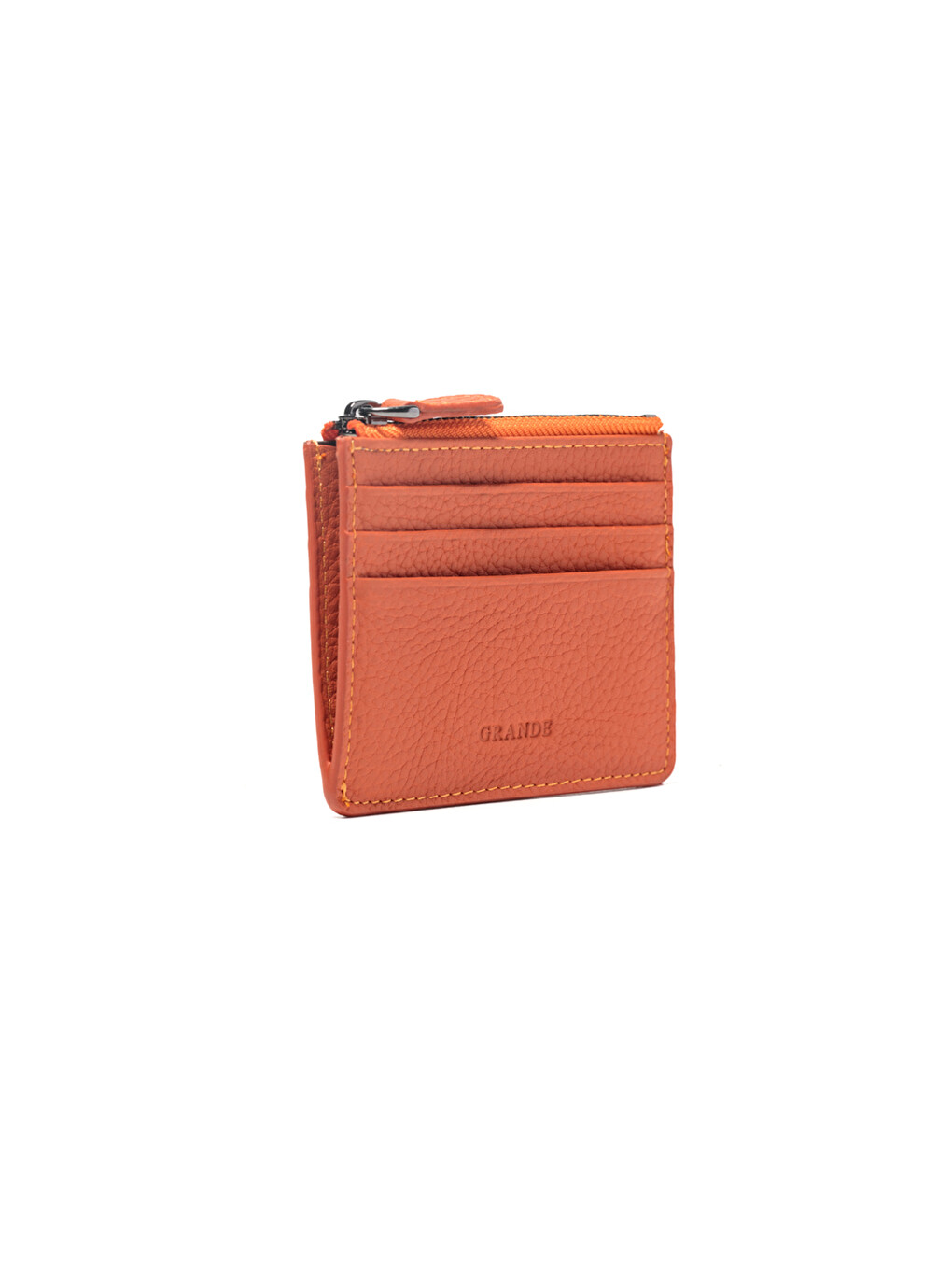 Turuncu Unisex Cüzdan & Kartlık 820 Deri Cüzdan Kartlık-1