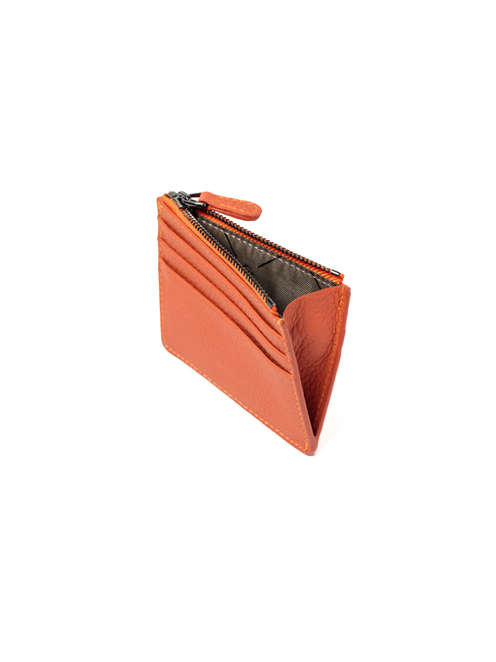 Turuncu Unisex Cüzdan & Kartlık 820 Deri Cüzdan Kartlık-3