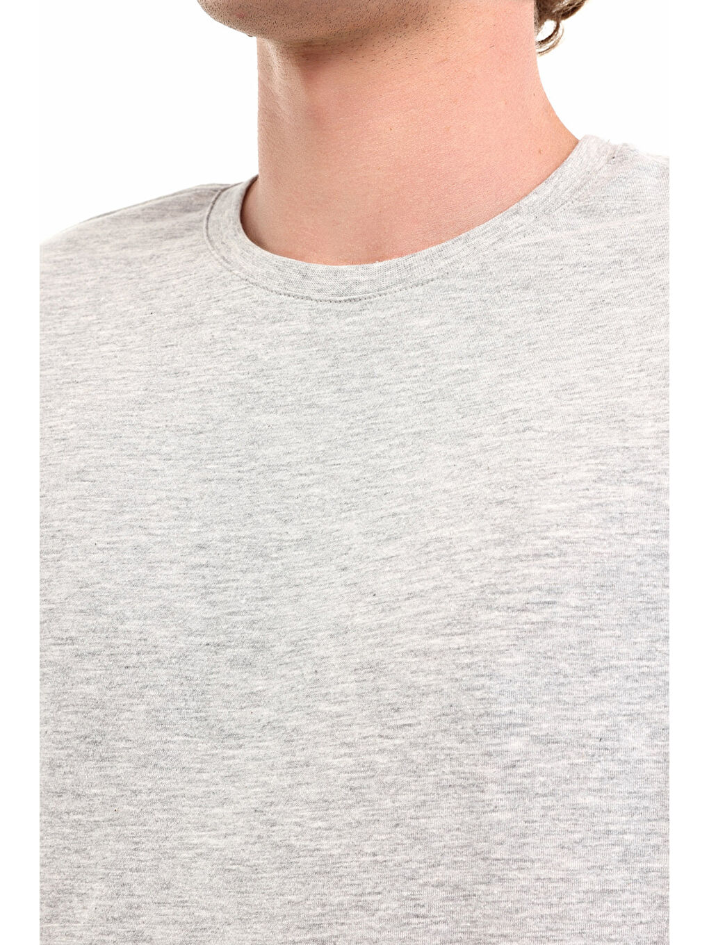 MB PAM C 11SN220 5PR Gri Erkek Kısa Kol T-Shirt-3