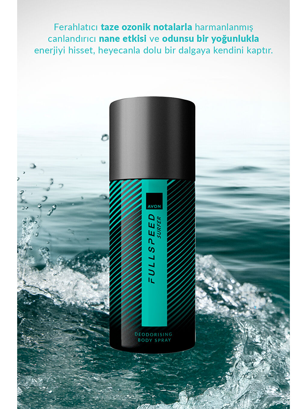 Full Speed Surfer Erkek Sprey Deodorant 150ml-2