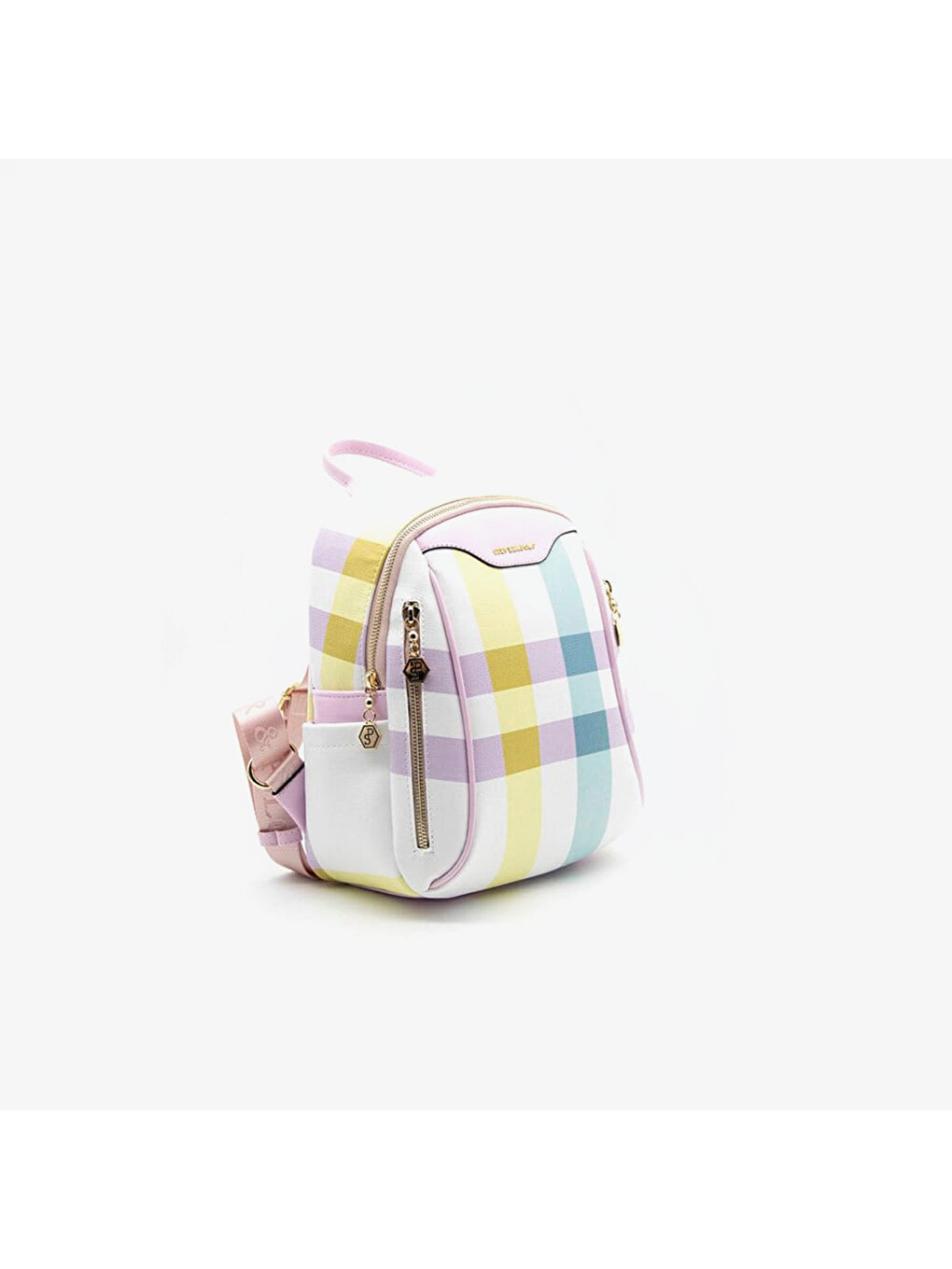 Beyaz Kadın SP906-M71 SILVER POLO Sırt Çantası Lila-Pembe-1