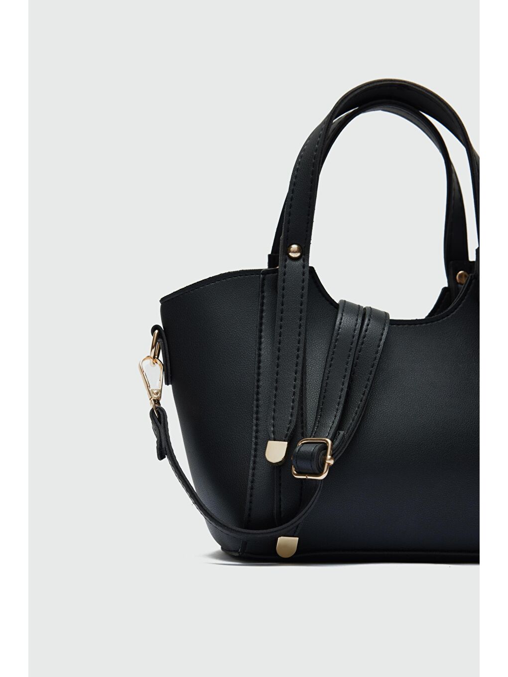 Pureline El Ve Çapraz Çanta Siyah-3