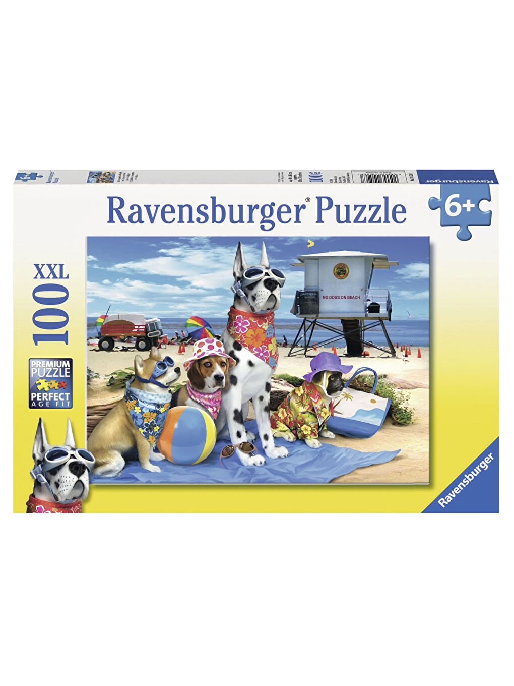 Ravensburger Renksiz 100 Parça Puzzle Köpek Çetesi 105267