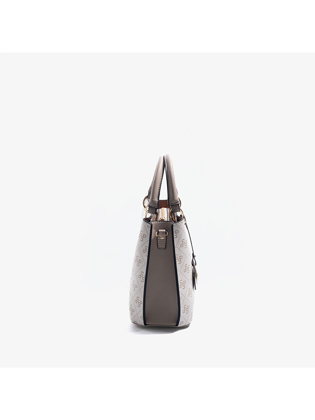 Kahverengi Kadın SP1272-M178 SILVER POLO El Çantası Bej-Kum-2
