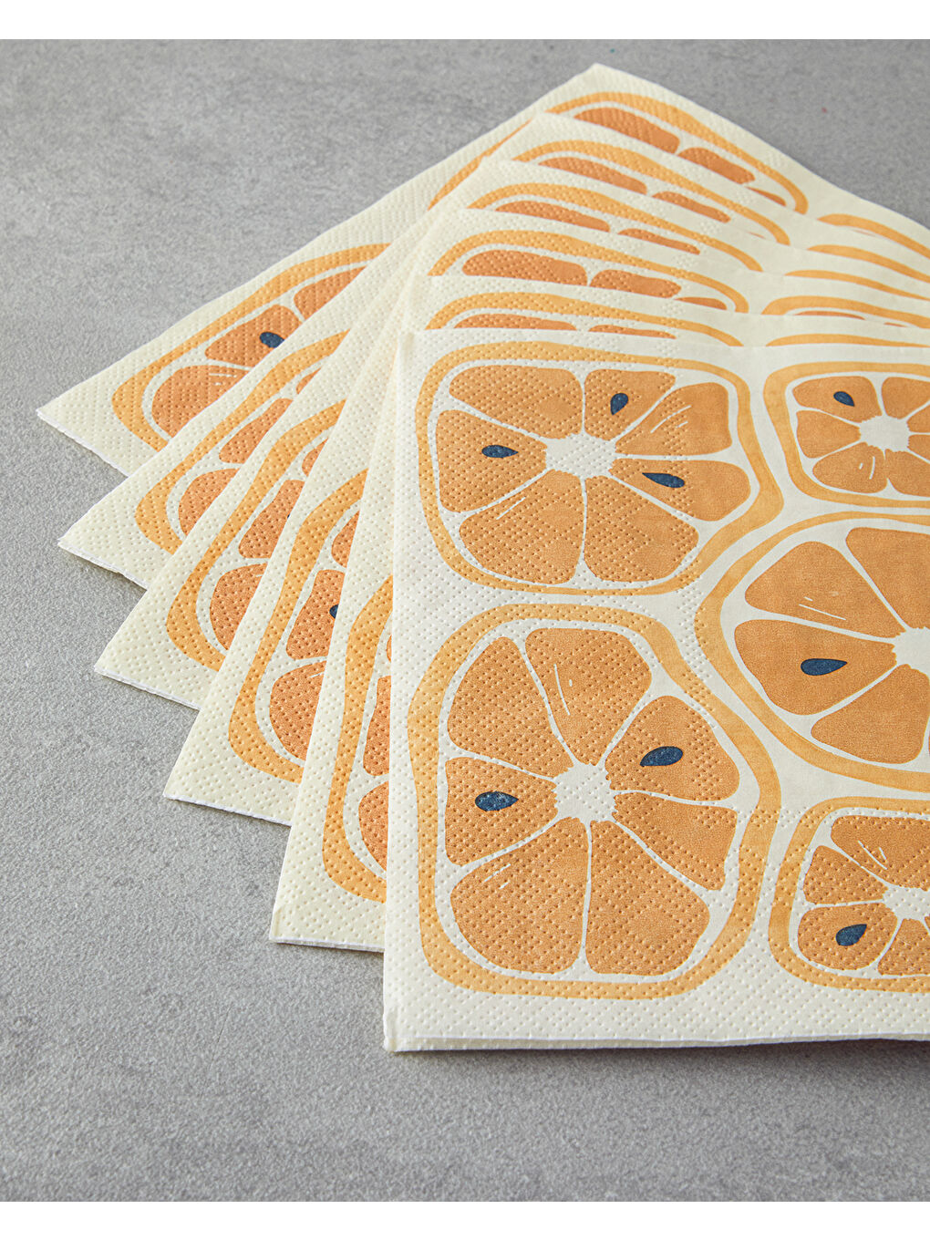 Summer Orange 20'li Kağıt Peçete 33x33 cm Turuncu-1