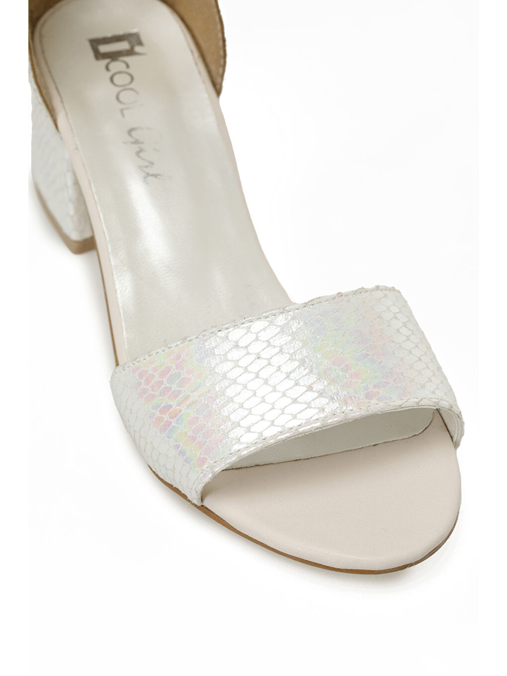 KRISTO F 5FX Beyaz Kız Çocuk Topuklu Ayakkabı-6