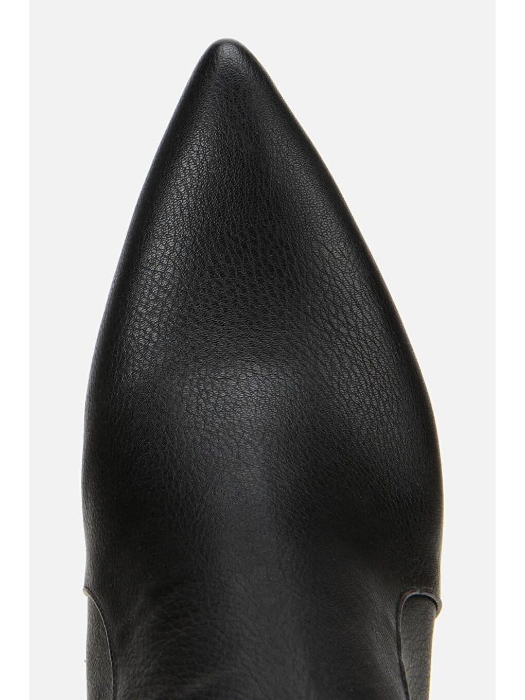 Kadın Siyah İnce Topuklu Bot-4