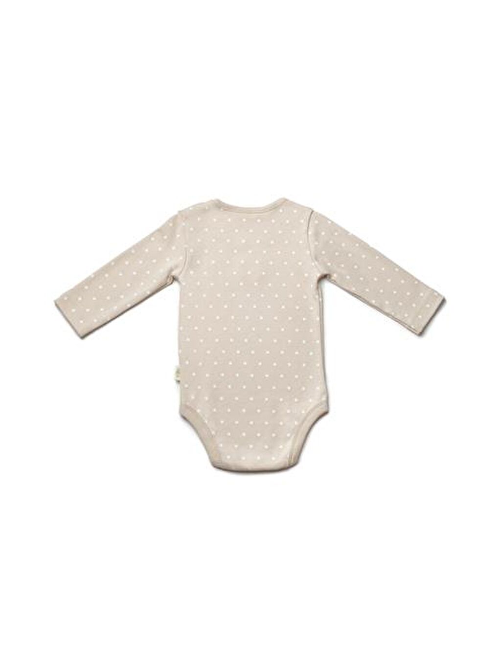Ekru Bebek 3'lü Uzun kollu Body %100 Organic Pamuk, Yenidoğan Serisi -CSY8124-3