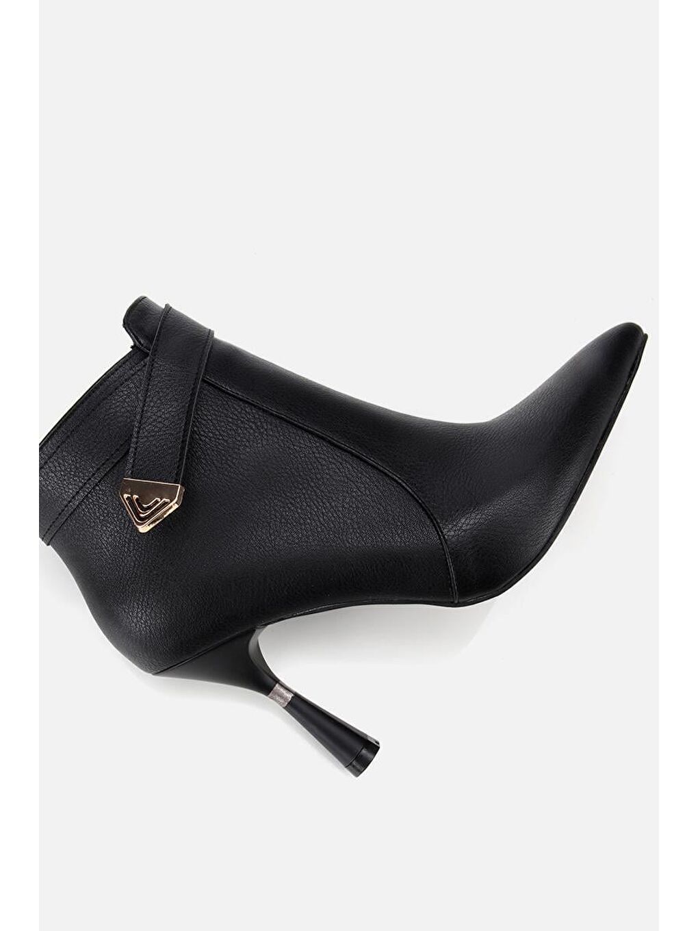 Kadın Siyah İnce Topuklu Bot-5