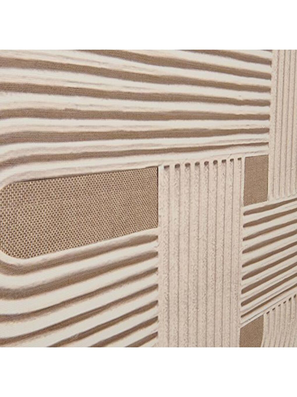 Deco Geometry Tablo - Bej - 75x100 cm-2