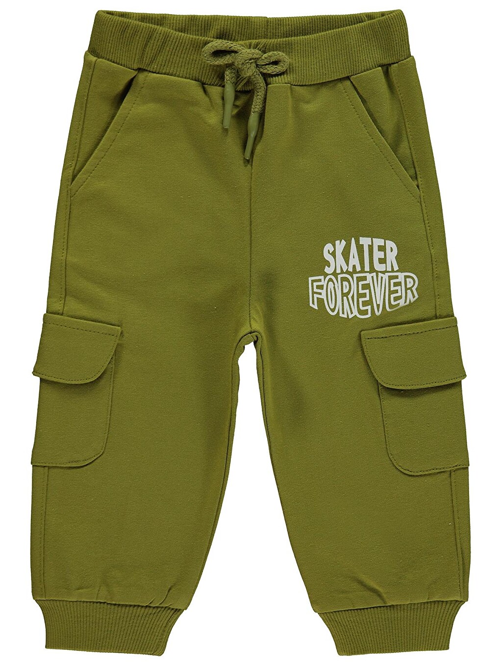 Baby Skater Forever Baskılı 6-18 Ay Eşofman Altı - Haki