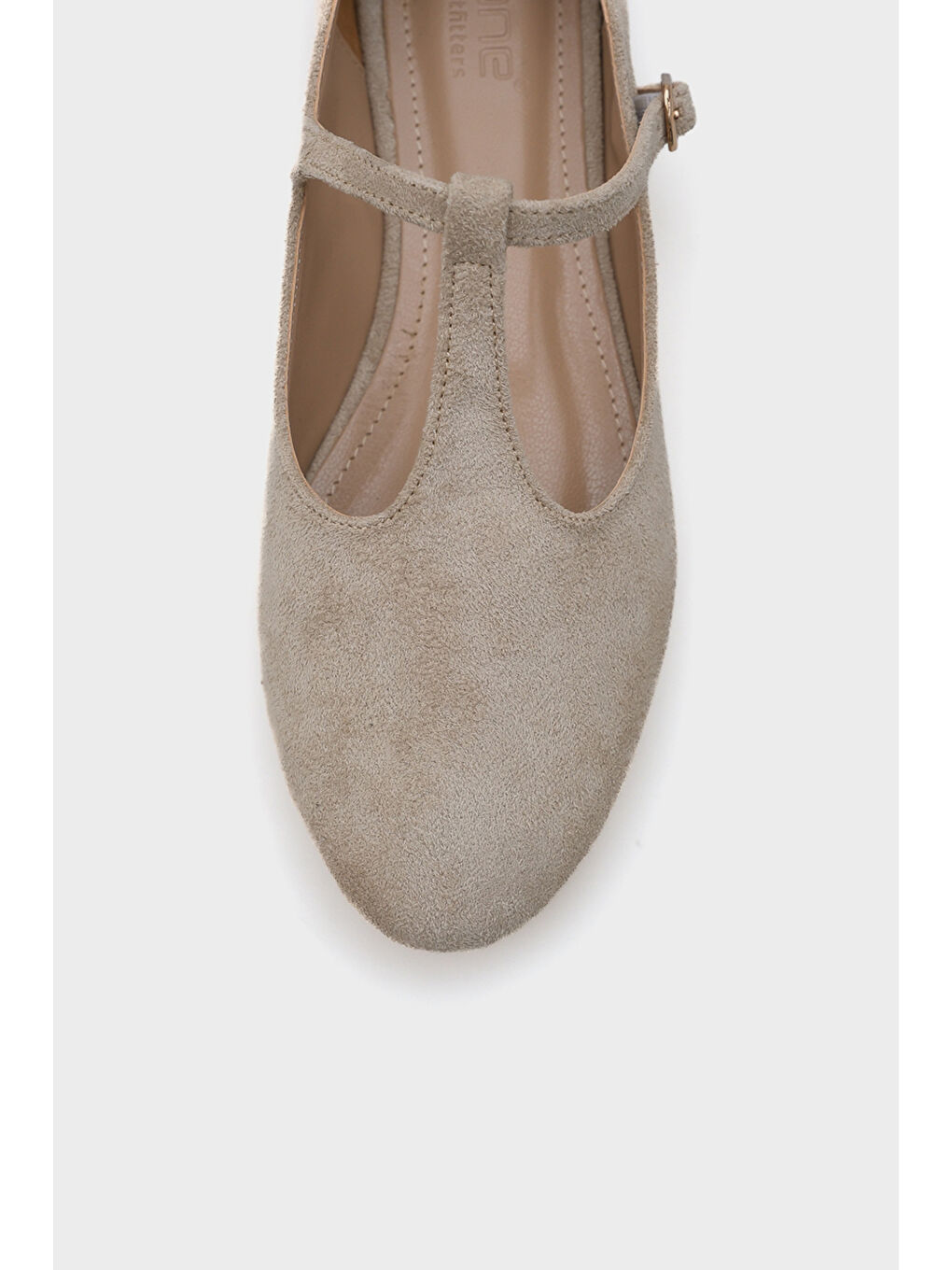 Gri Belinda Tokalı Kadın Babet-2