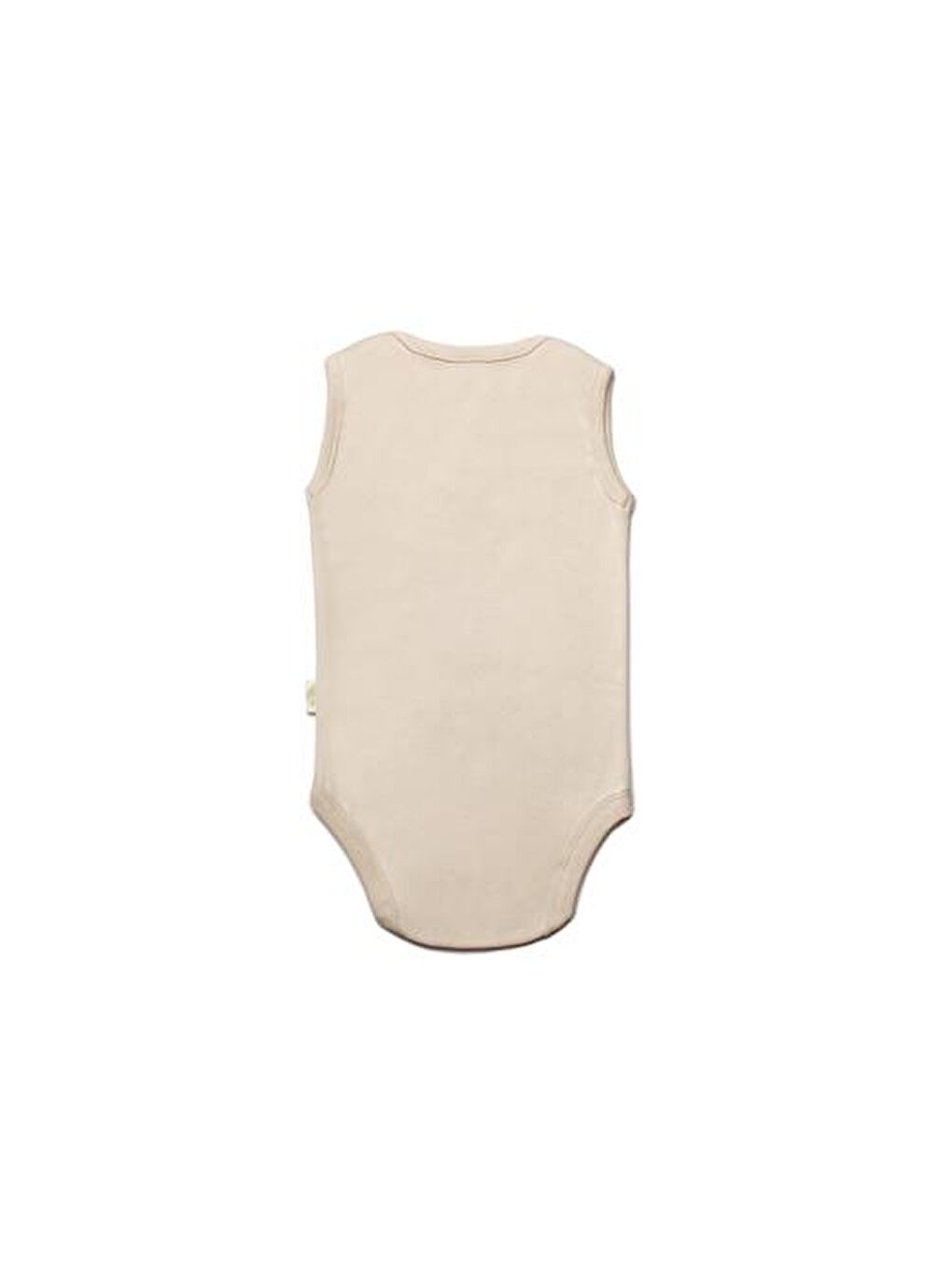 Ekru Bebek 3lü Askılı Badi Kutu Set %100 Organik Pamuk, Bebek ve Yenidoğan Serisi -CSY8120-7