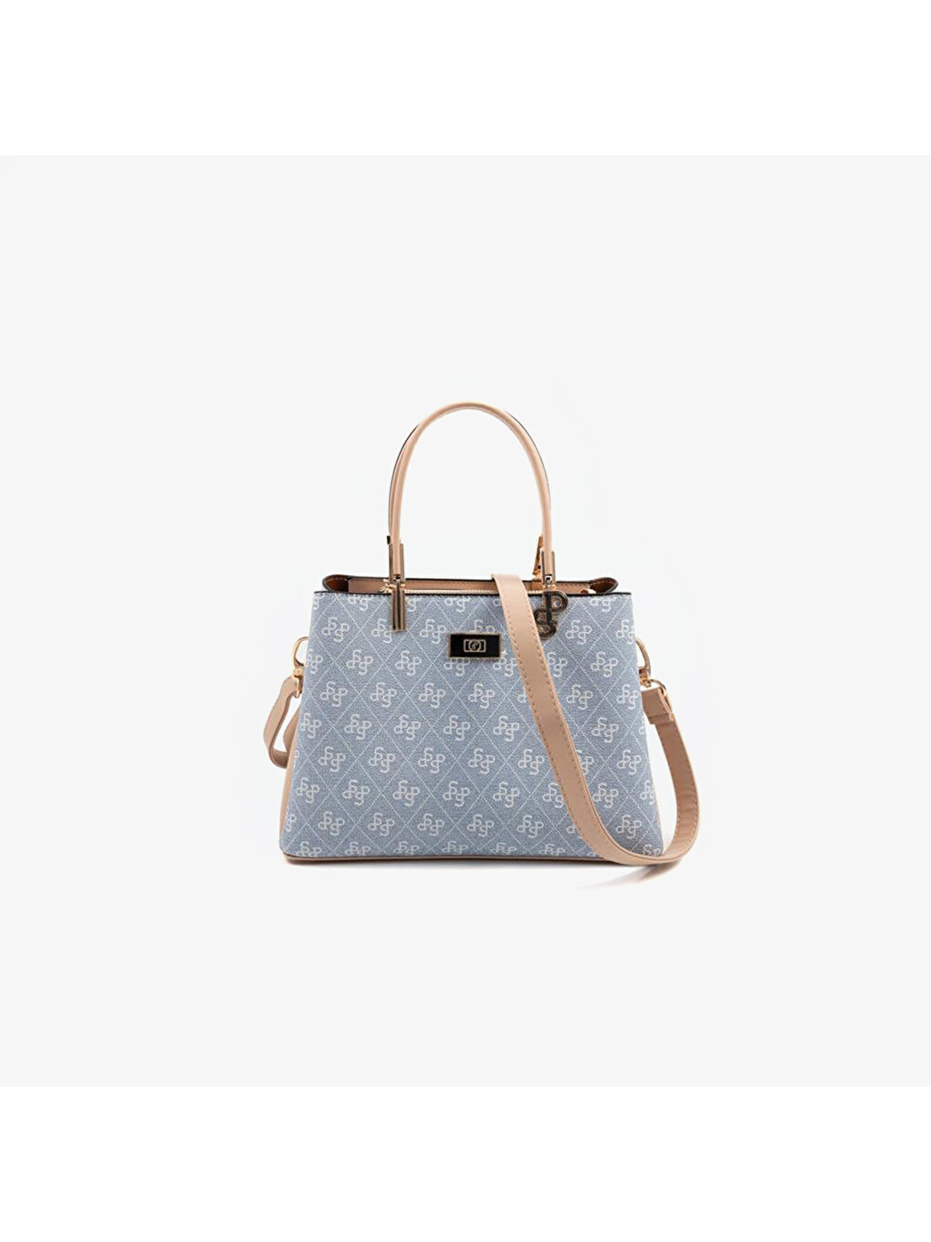 Lacivert Kadın SP1098-M178 SILVER POLO El Çantası Mavi-Ten-4