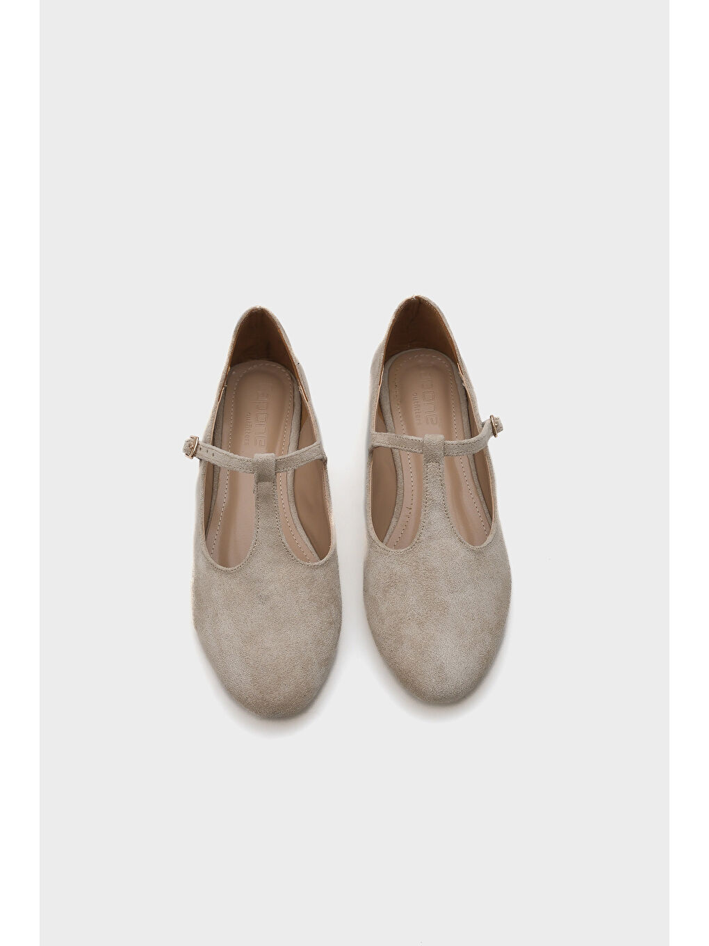 Gri Belinda Tokalı Kadın Babet-5